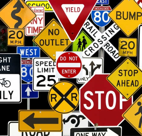 Aluminum Parking Signs